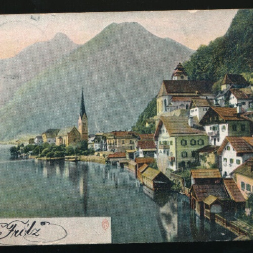 AK aus Hallstatt Oberösterreich (735)