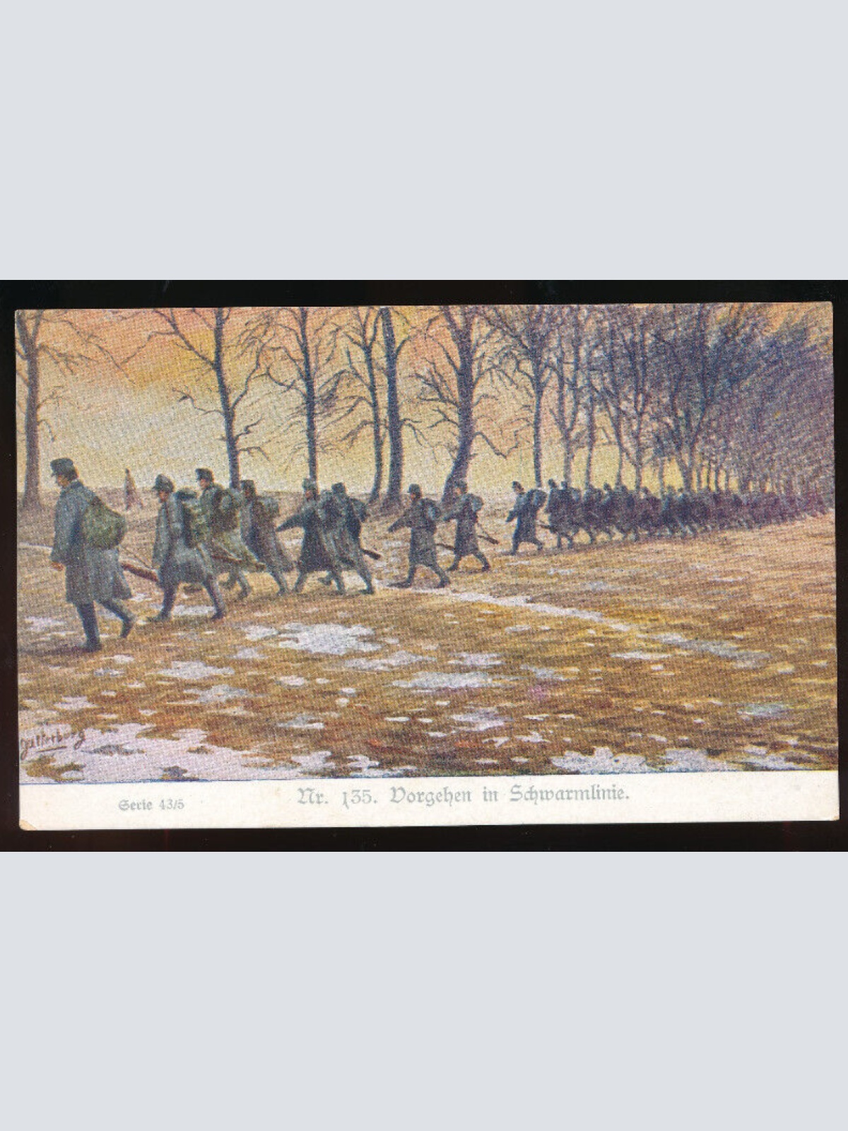 AK Vorgehen in Schwarmlinie (753)