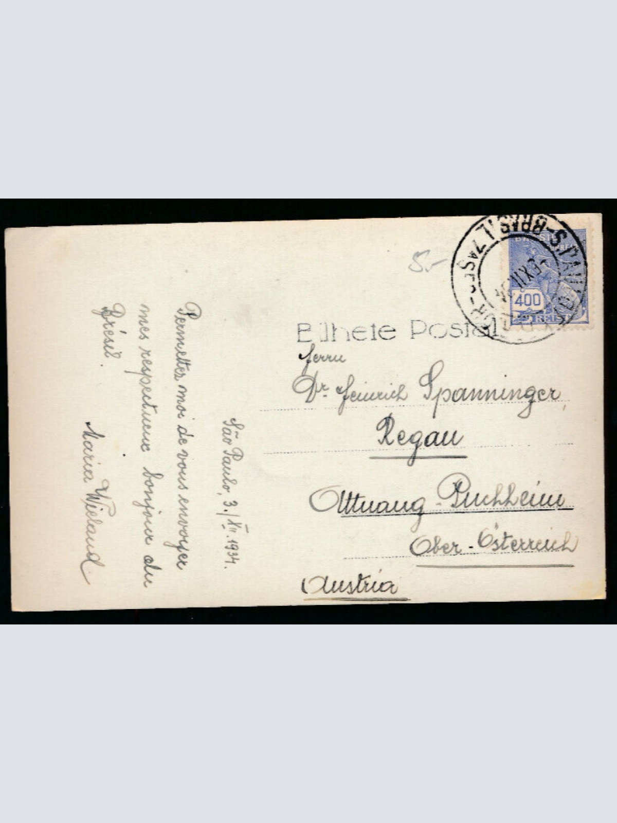 AK aus Sao Paulo Instituto Butantan mit Schlangen Brasilien (699)