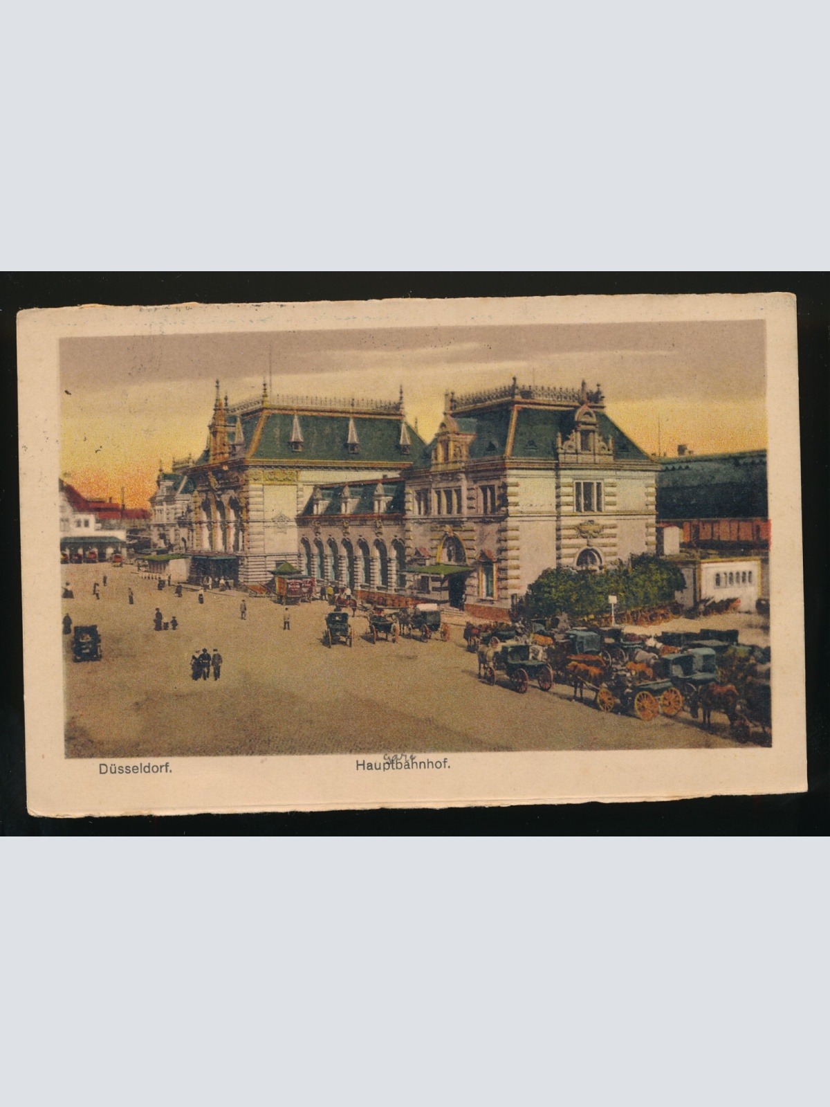 AK aus Düsseldorf mit Hauptbahnhof Deutschland Nordrhein-Westfahlen (99)