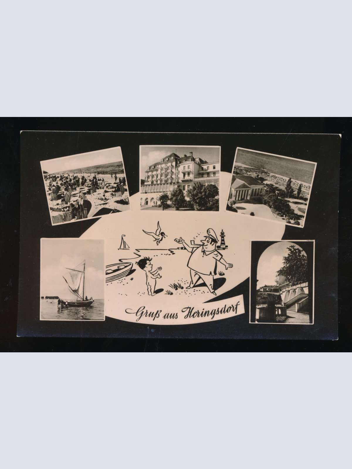 Mehrbild-Karte gruß aus Heringsdorf Mecklen-Vorpommern (174)