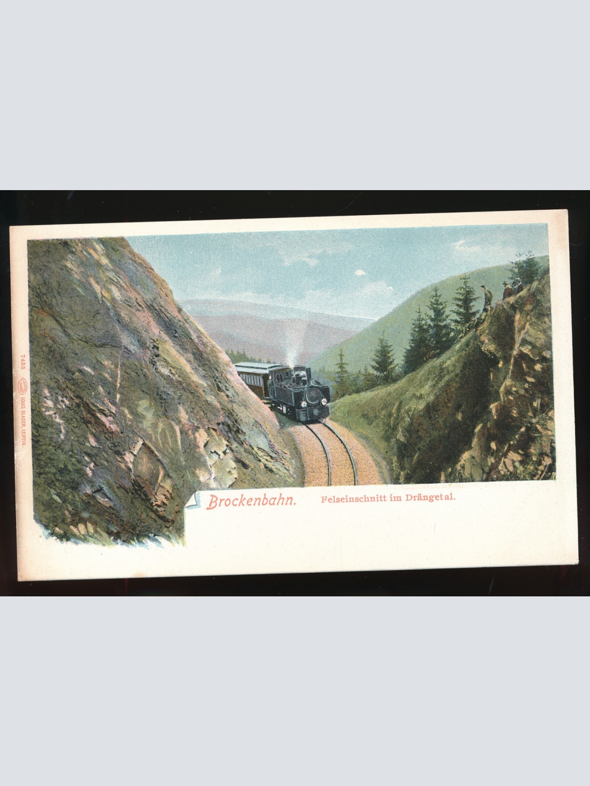 AK aus Brocken Brockenbahn Sachsen-Anhalt (40)