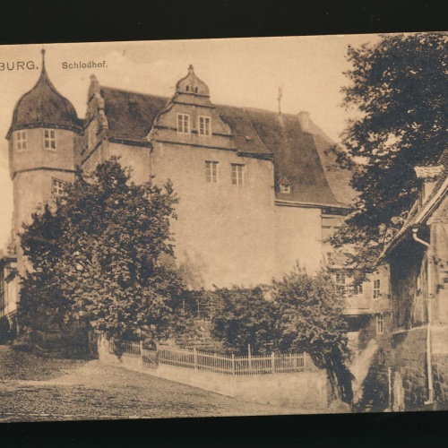 AK aus Quedlinburg Schloßhof Sachsen-Anhalt (199)