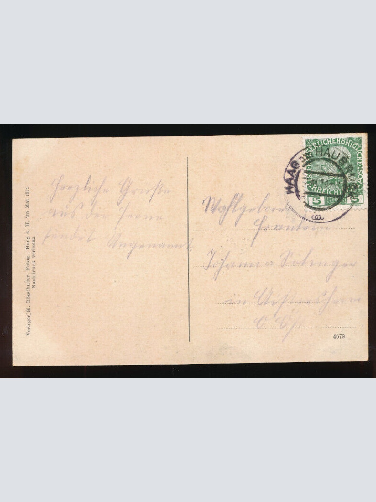 AK aus Haag Oberer Marktplatz Oberösterreich (35)