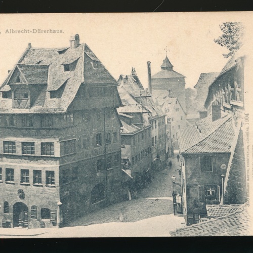 AK aus Nürnberg Albrecht-Dürerhaus Bayern (120)