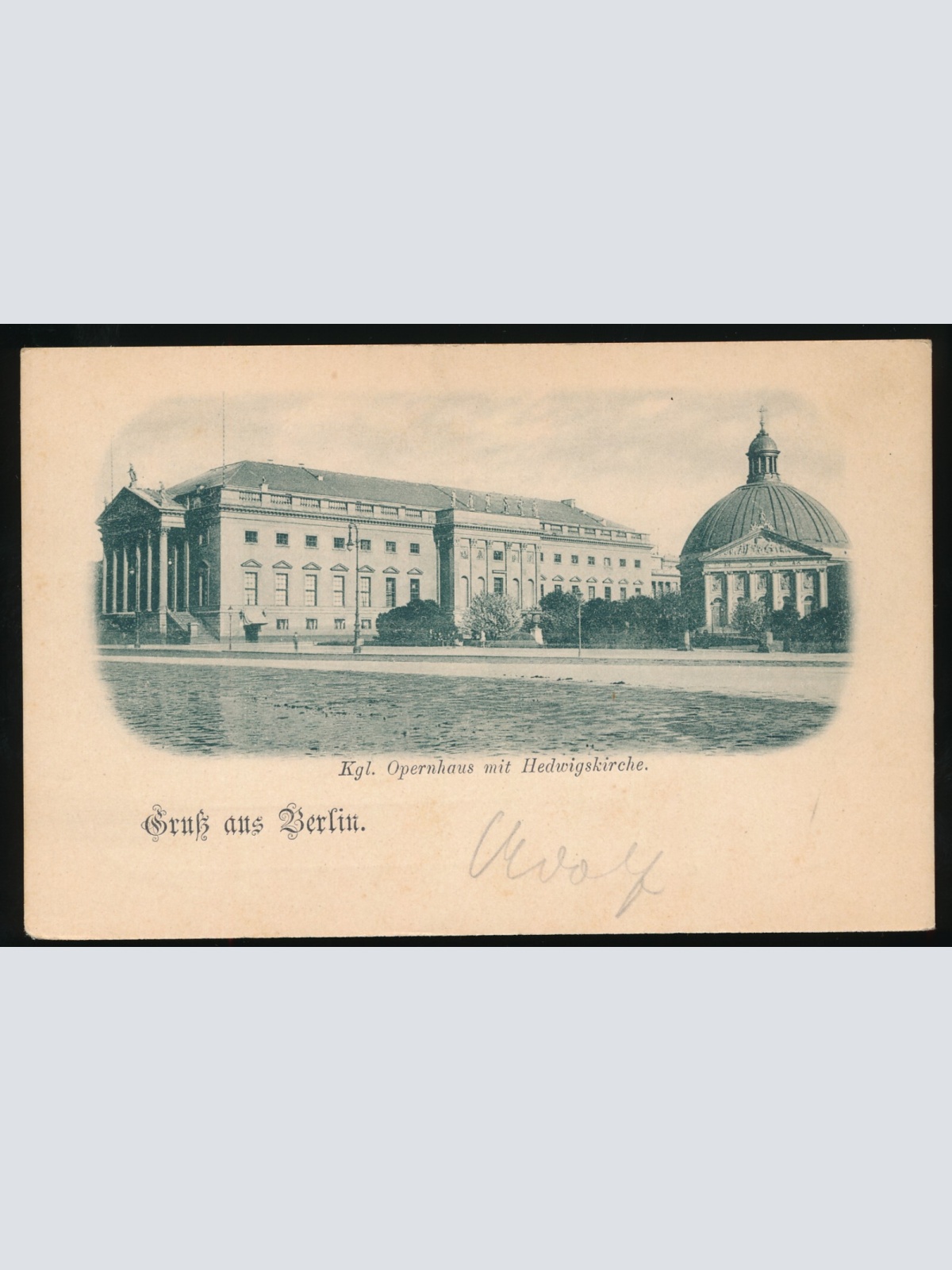 AK gruss aus Berlin Kgl. Opernhaus (17)