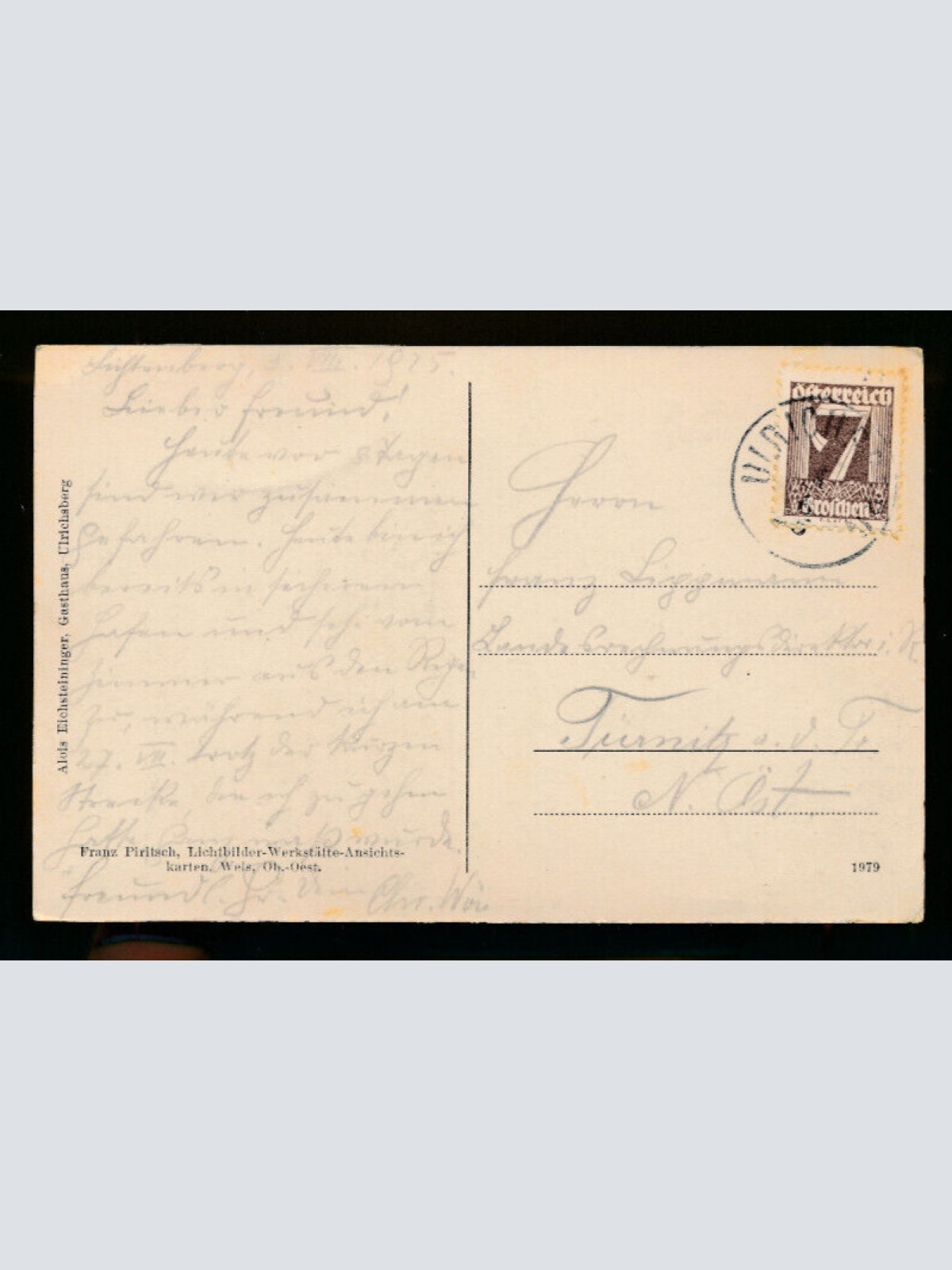 AK aus Ulrichsberg Oberösterreich (210)