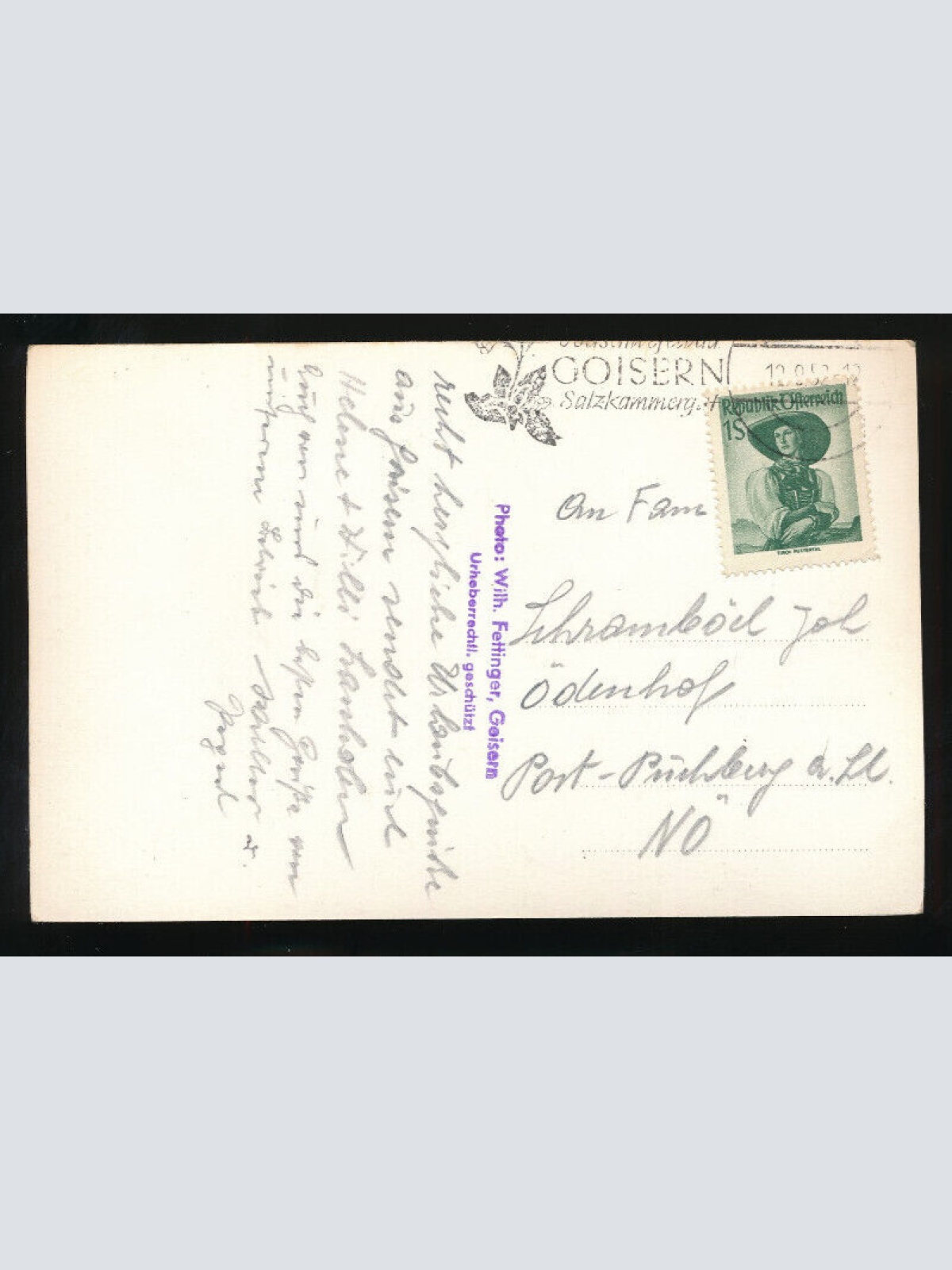 AK aus Goisern Dependance Schwarz Villa Oberösterreich (141)