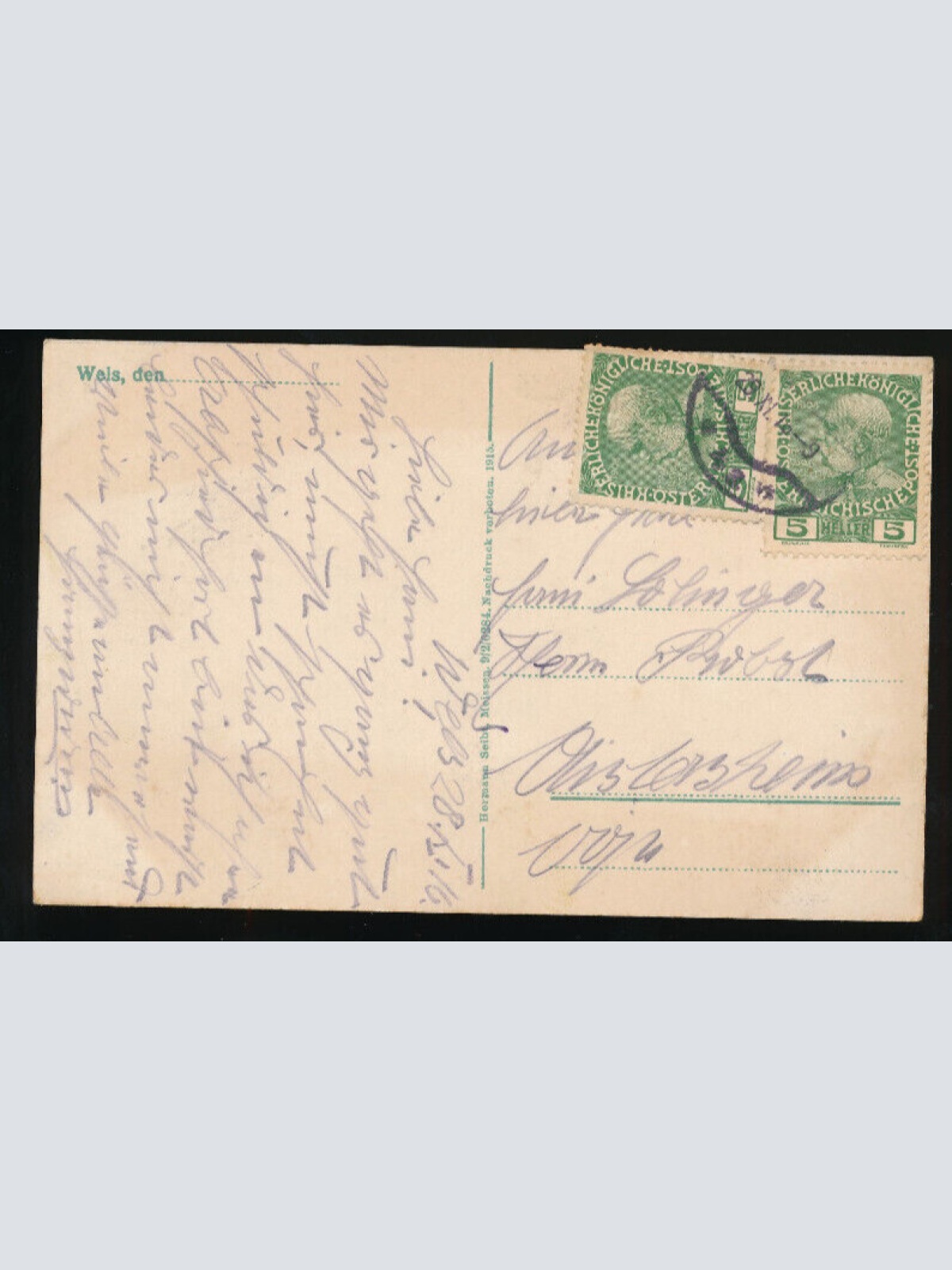 AK aus Wels Oberösterreich (285)