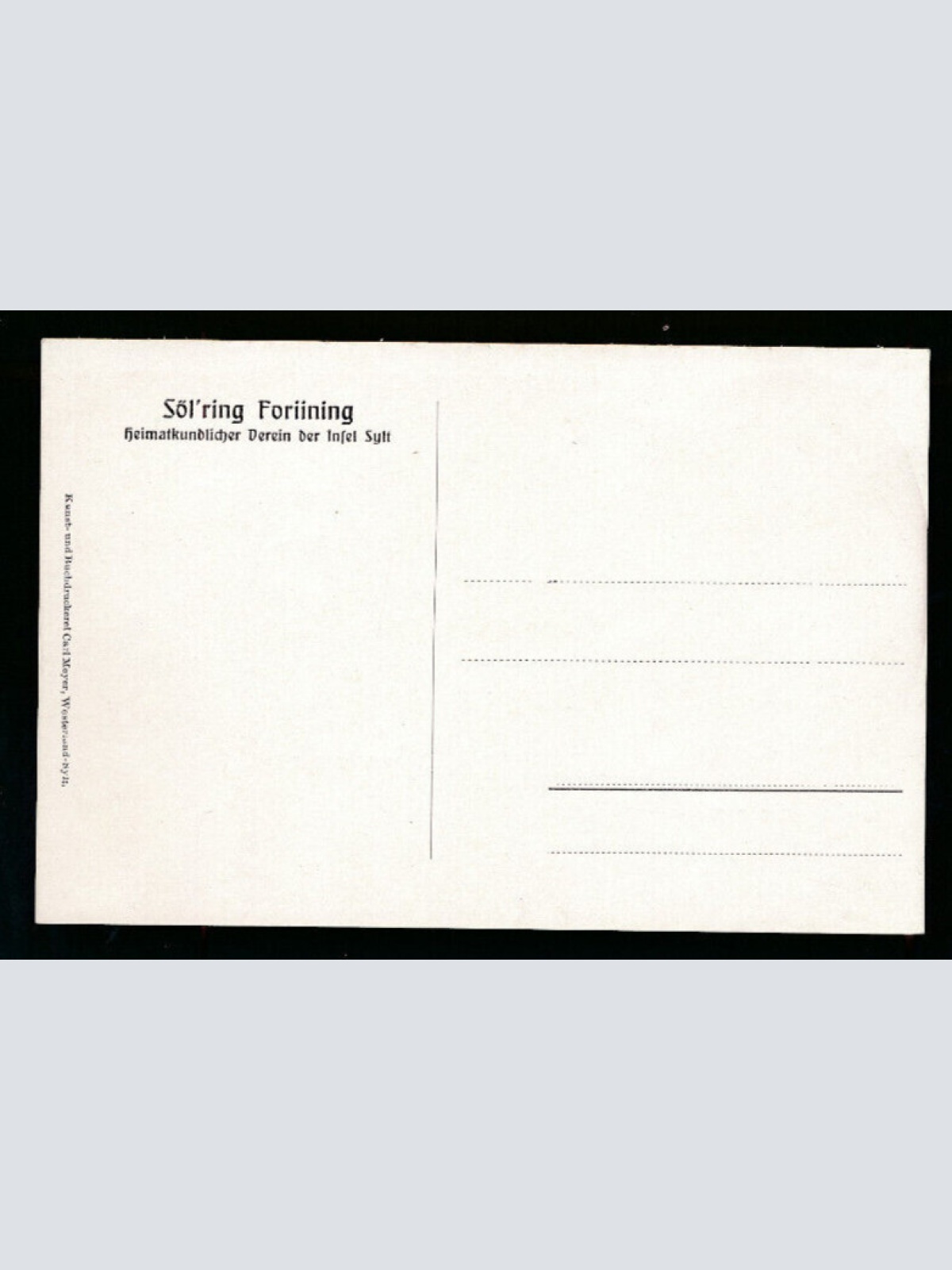 AK aus Keitum auf Sylt Schleswig-Holstein (249)