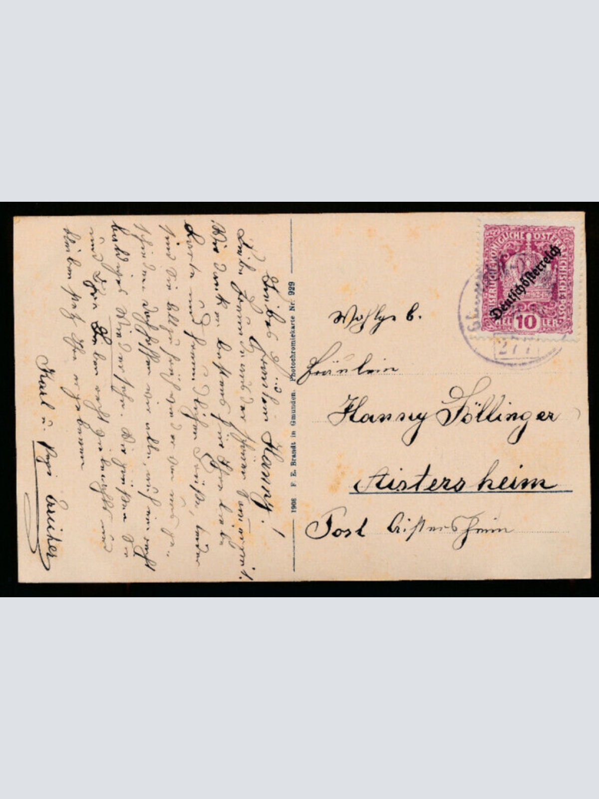 AK aus Gmunden Oberösterreich (286)