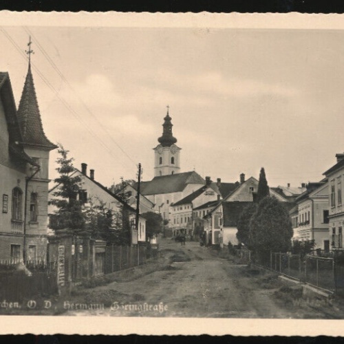 AK aus Waizenkirchen Hermann Göringstraße Oberösterreich (979)