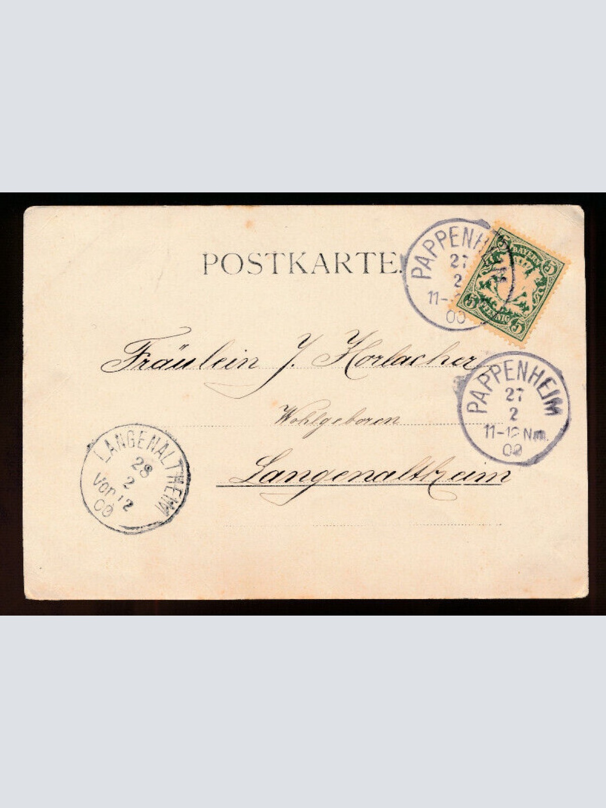 AK gruss aus Pappenheim Bayern Deutschland (438)