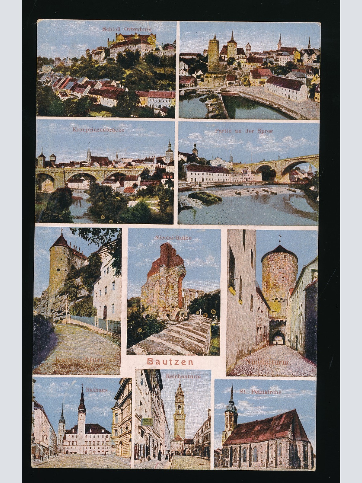 AK aus Bautzen Sachsen Mehrbildkarte Deutschland   (478)