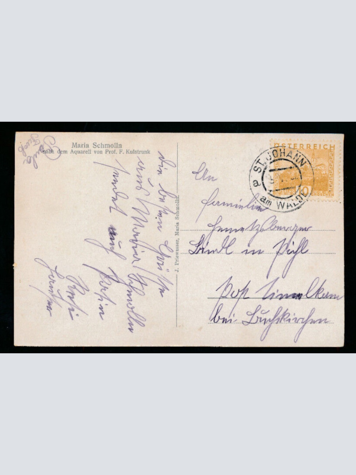 AK gruss aus Maria Schmolln Oberösterreich (494)