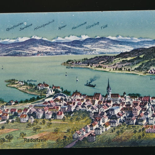 AK aus Radolfzell, Fliegeraufnahme Baden-Württemberg Deutschland (330)