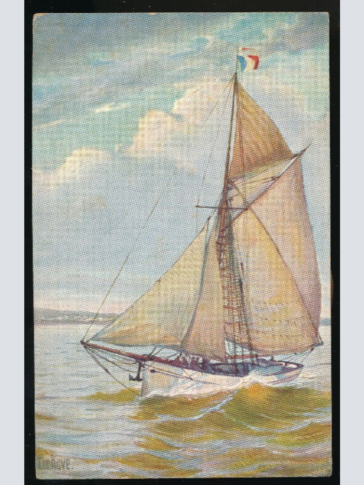 AK von einer Französischen Segeljacht (901)