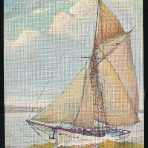 AK von einer Französischen Segeljacht (901)