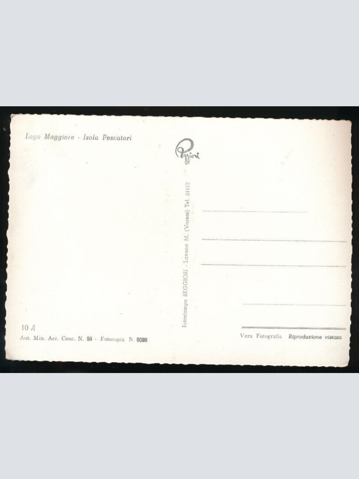 AK Lago Maggiore Isloa Pescatori mit Dampfer Italien (1117)