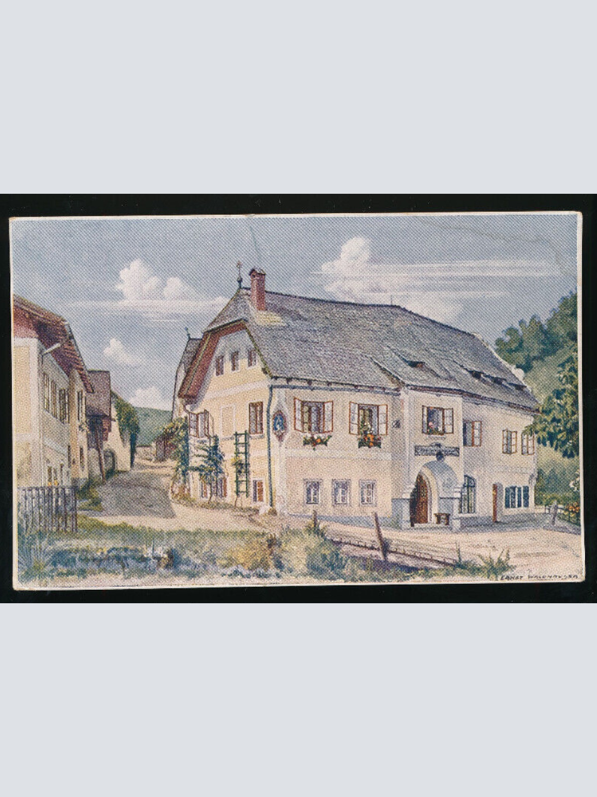 AK aus Weyer an der Enns Alte Gasse Oberösterreich (1080)