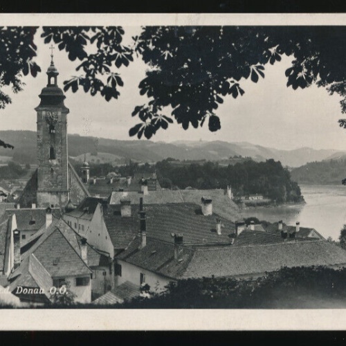 AK aus Grein an der Donau Oberösterreich (1068)