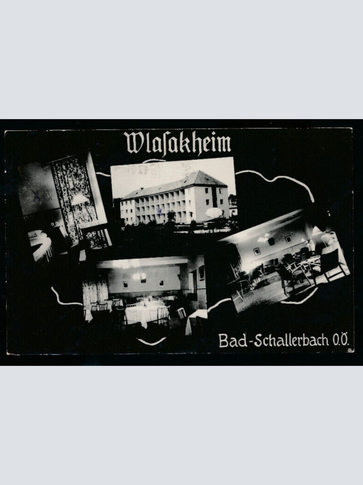 AK aus Bad Schallerbach mit Wlasakheim Oberösterreich (1045)