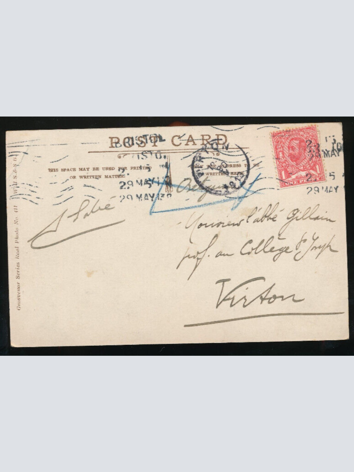 AK vom River Avon Bistol mit Dampfer England (842)