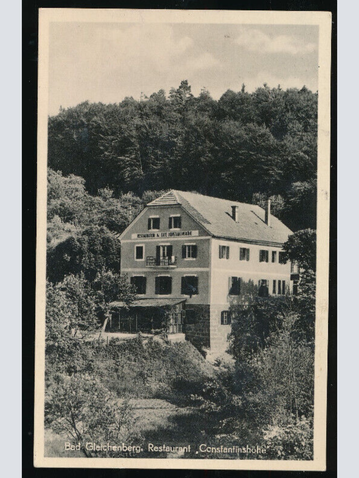 AK aus Bad Gleichenberg mit Restaurant Steiermark (1458)