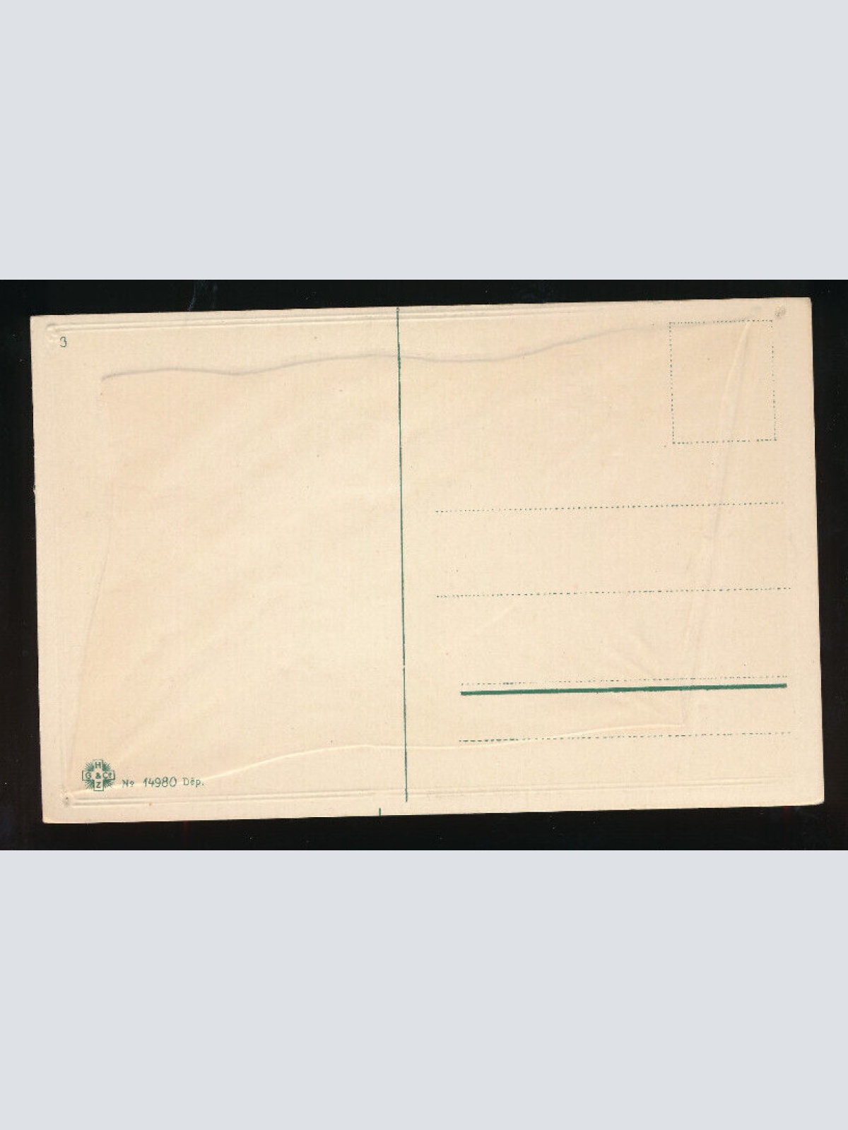 Präge-Karte Flagge - Flaggs Kanada - Canada, Nordamerika (385)