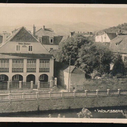 AK aus Wolfsberg mit Jahn - Atelier Rudolf Parak Kärnten (778)