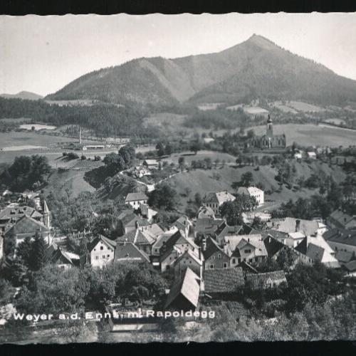 AK aus Weyer an der Enns mit Rapoldeck Oberösterreich (1398)