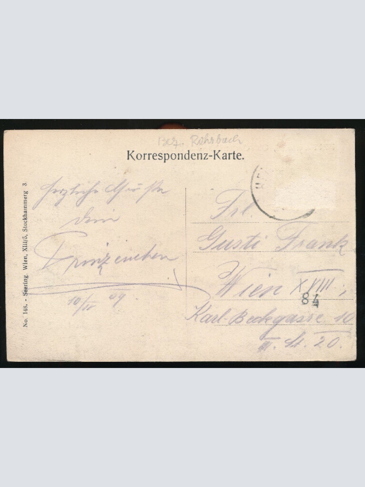 AK aus Helfenberg im Mühlkreis Oberösterreich (1707)