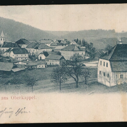 AK gruss aus Oberkappel Oberösterreich (1718)