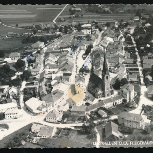 AK aus Leonfelden Fliegeraufnahme Nr.5 Oberösterreich (1700)
