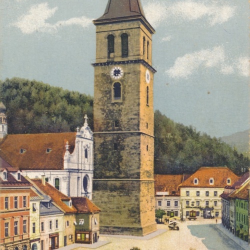 AK, Judenburg, Obersteier, Hauptplatz, Steiermark (S46)