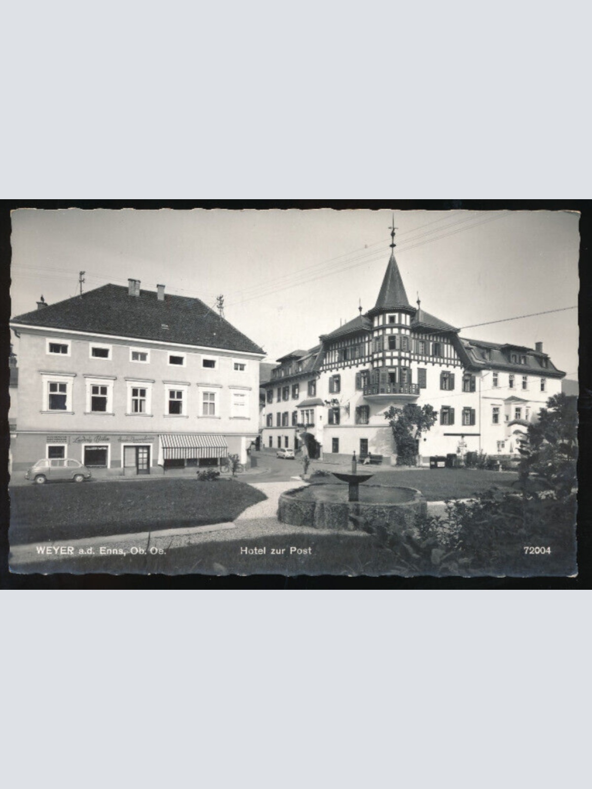 AK aus Weyer an der Enns Hotel zur Post Oberösterreich (1572)