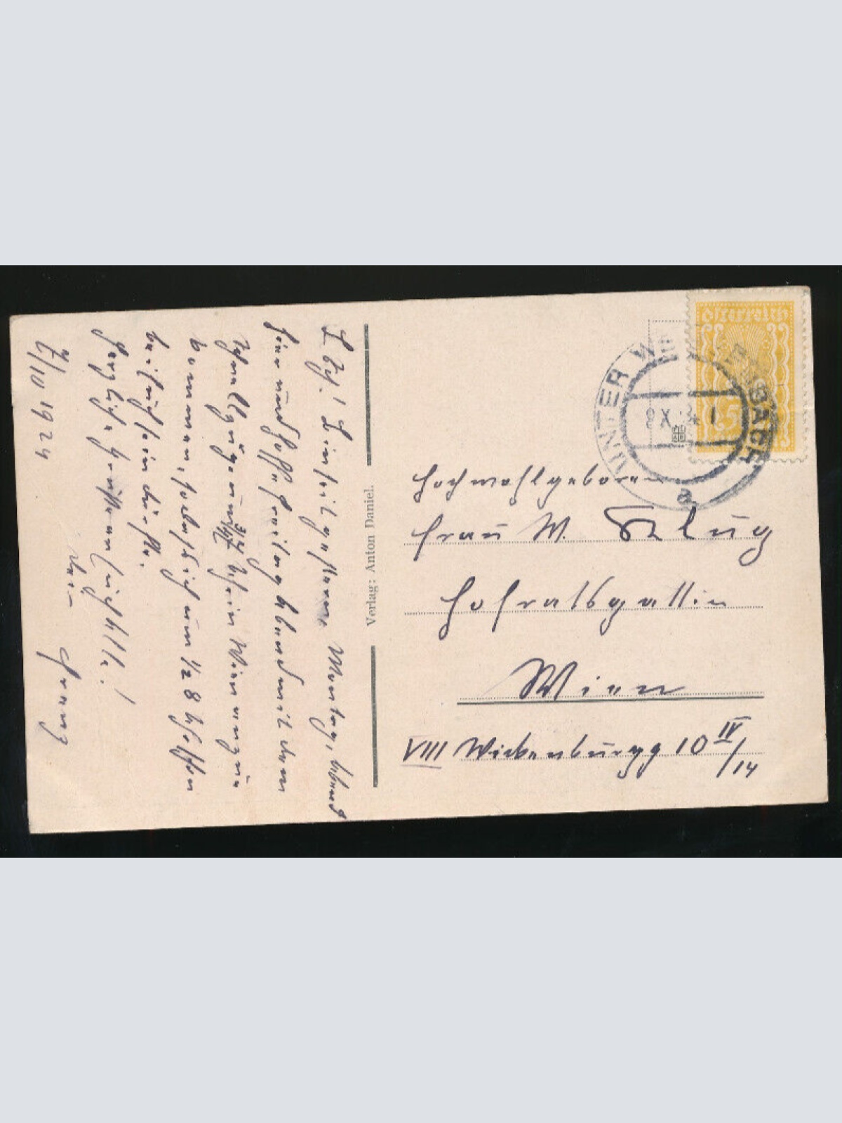 AK aus Unterweißenbach Oberösterreich (1567)