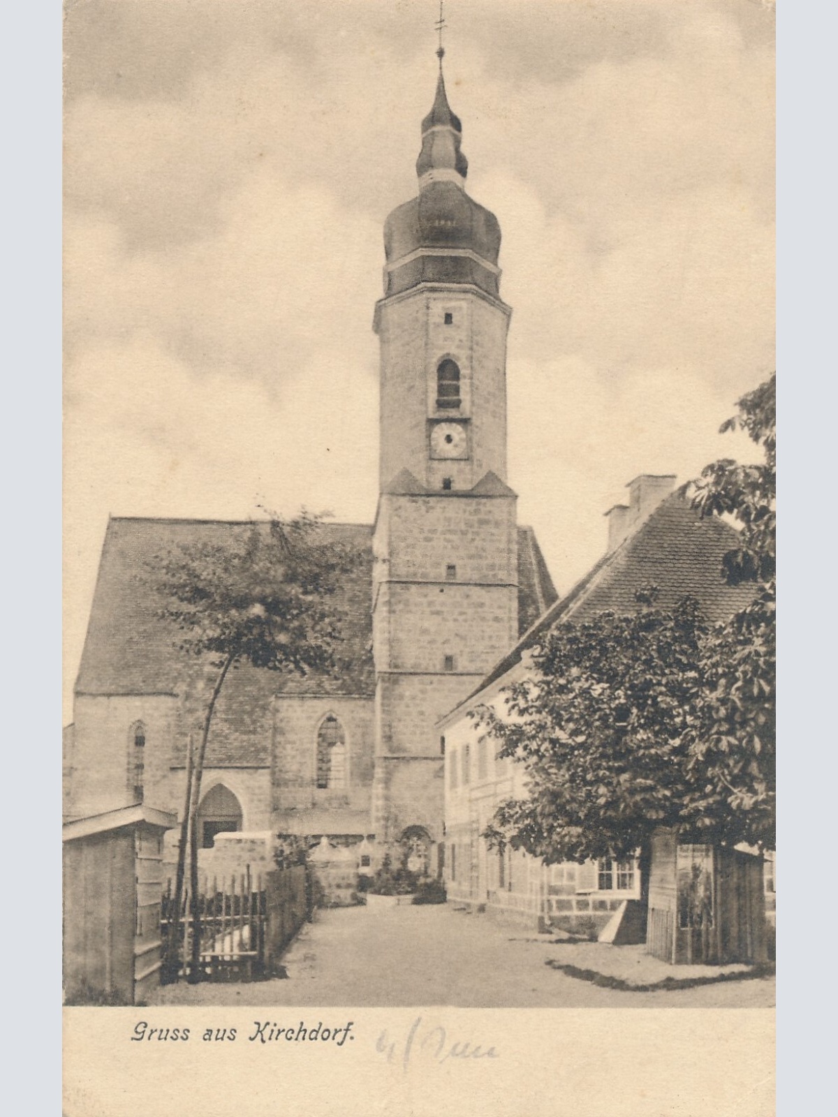 AK, Gruss aus Kirchdorf am Inn, Oberösterreich (S10)