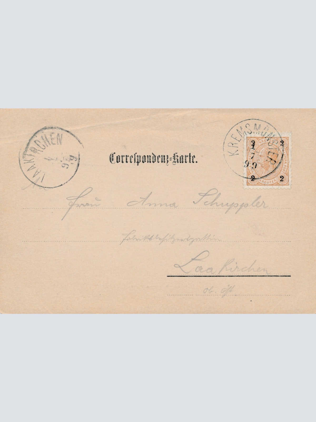 AK, Kremsmünster von der Sternenwarte, Oberösterreich (S14)