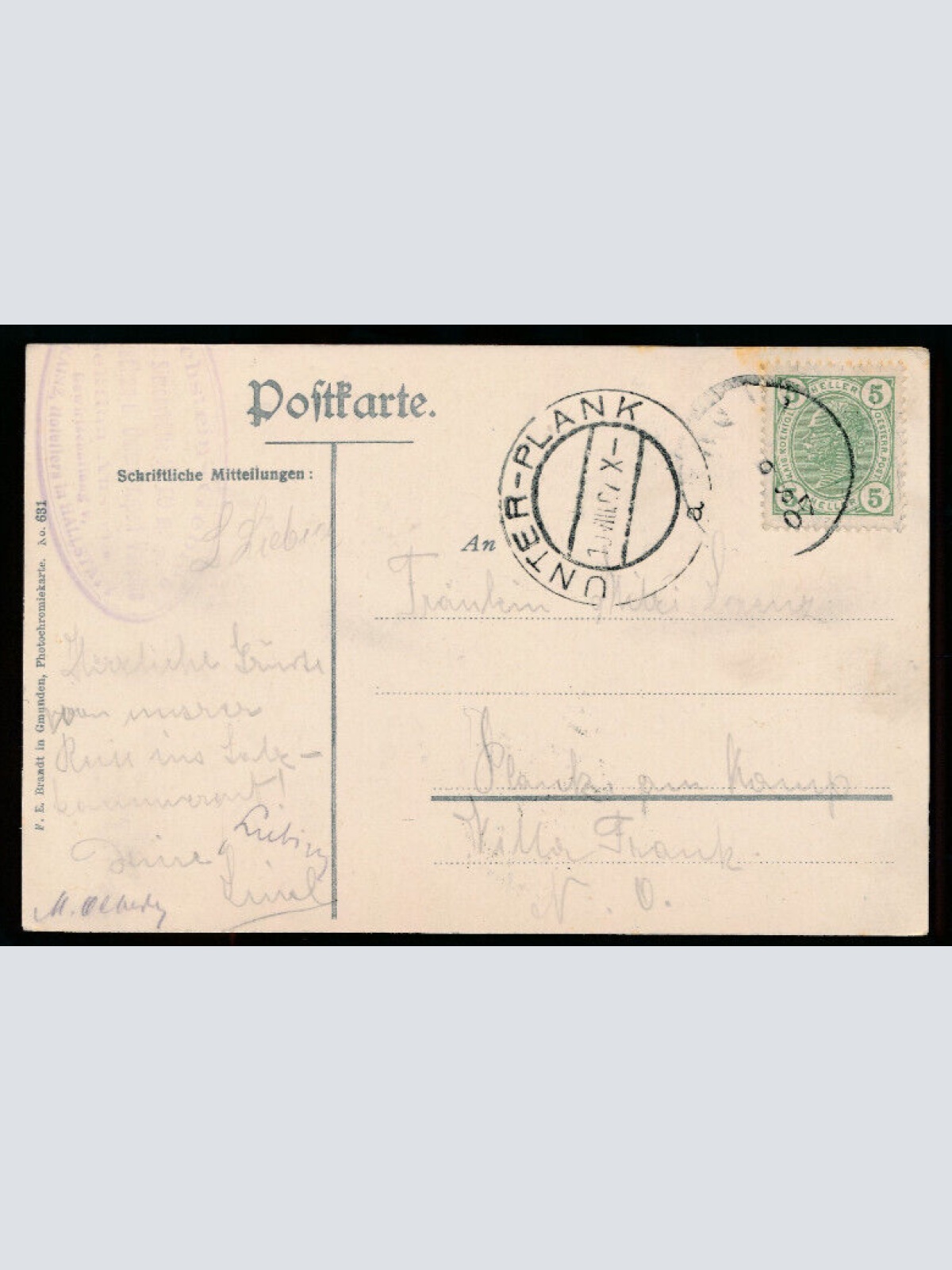 AK vom Dachstein Oberösterreich (1598)