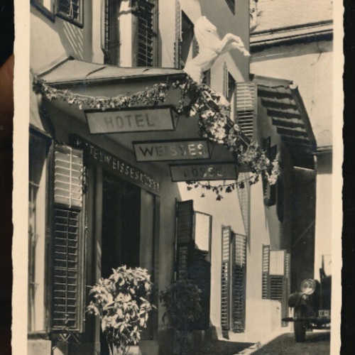 AK aus St.Wolfgang mit Hotel Weisses Rössl (1219)