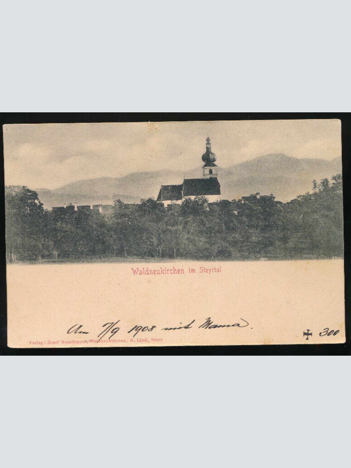 AK aus Waldneukirchen Oberösterreich (1959)