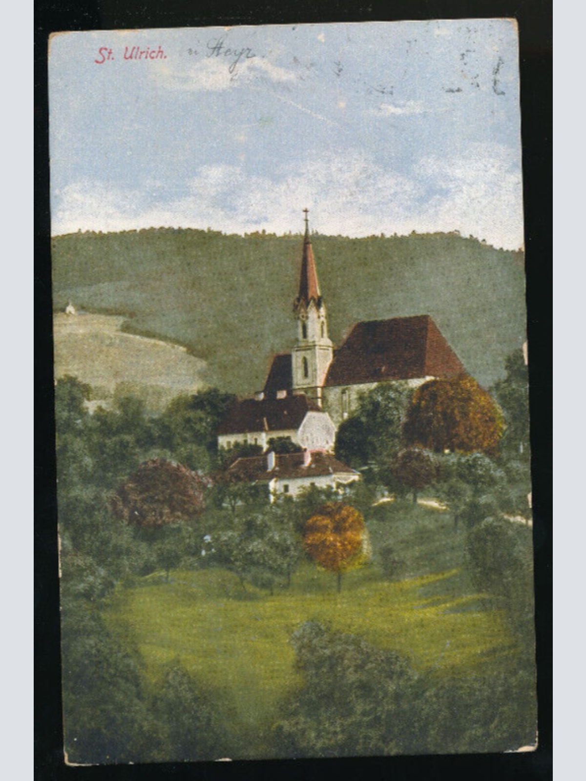 AK aus St.Ulrich Oberösterreich (1944)