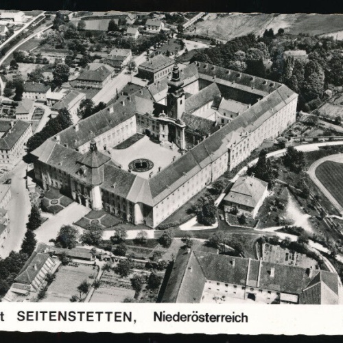 AK aus Seitenstten mit Stift Niederösterreich (1326)