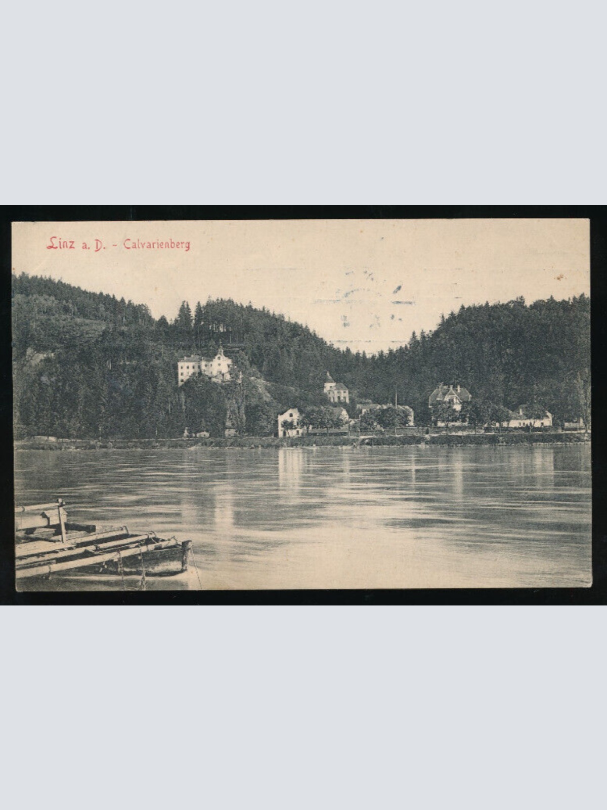 AK Linz an der Donau Calvarienberg Oberösterreich (1950)