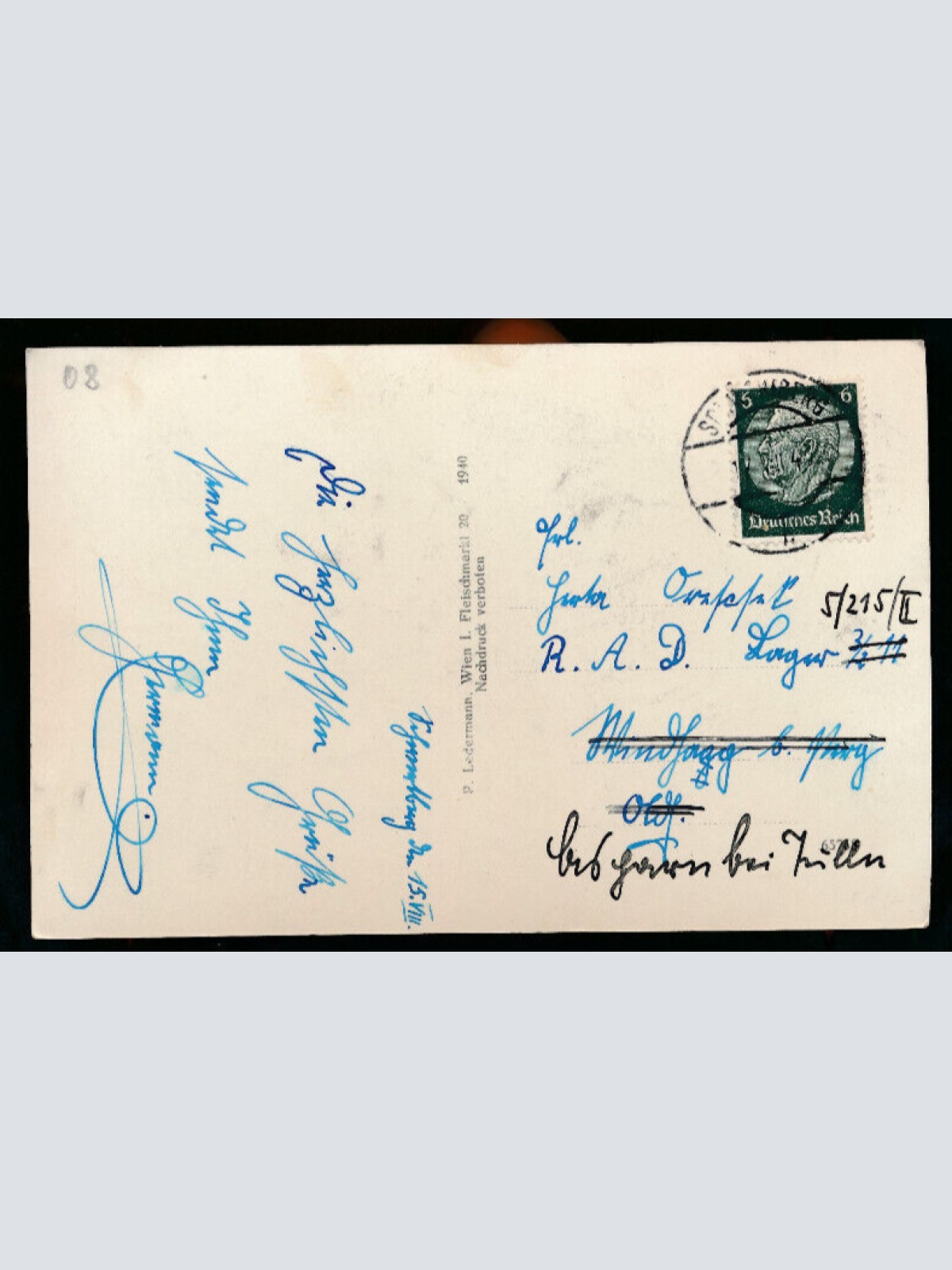 AK aus Schwertberg Oberdonau Oberösterreich (1934)