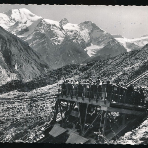 AK aus Kaprun Lärchwand mit Schrägaufzug Salzburg (1803)