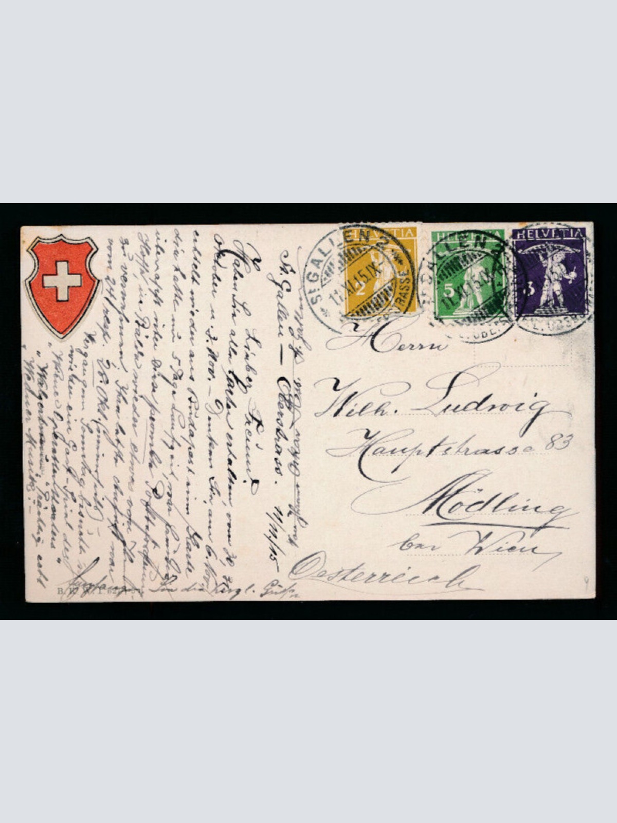 AK Vater Unser Mann mit Pferd steht vor einem Grab (507)