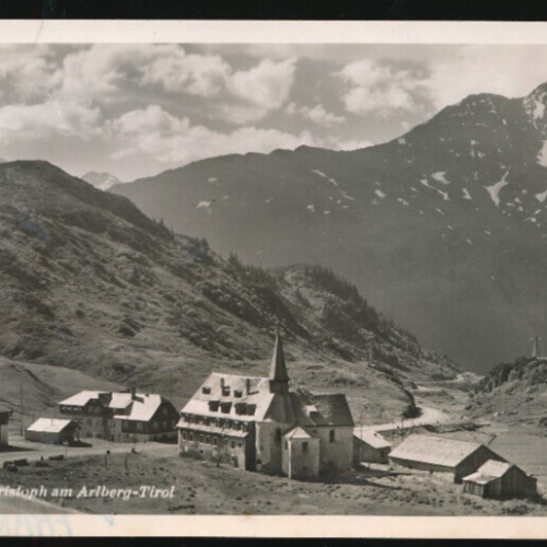AK aus St.Christoph am Arlberg Tirol (1828)