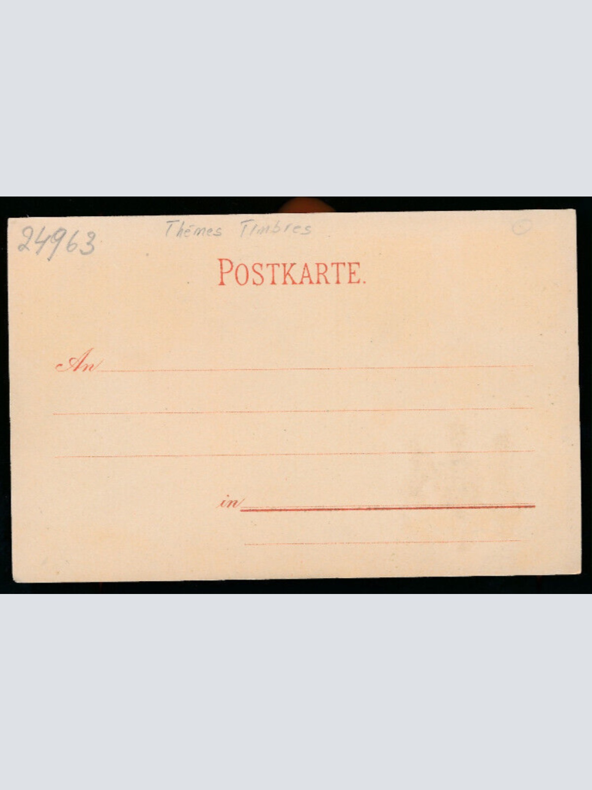 AK mit Wappen und Briefmarken die ersten Briefmarken von Würtemberg (1245)